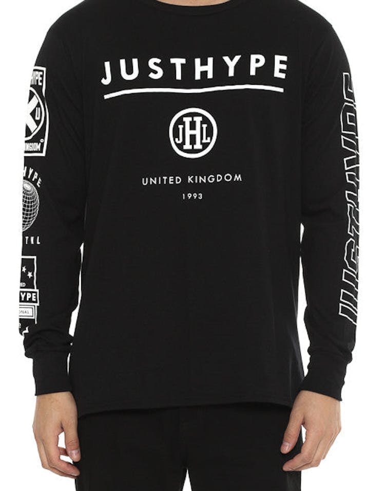 Emblems Long Sleeve Tee Black