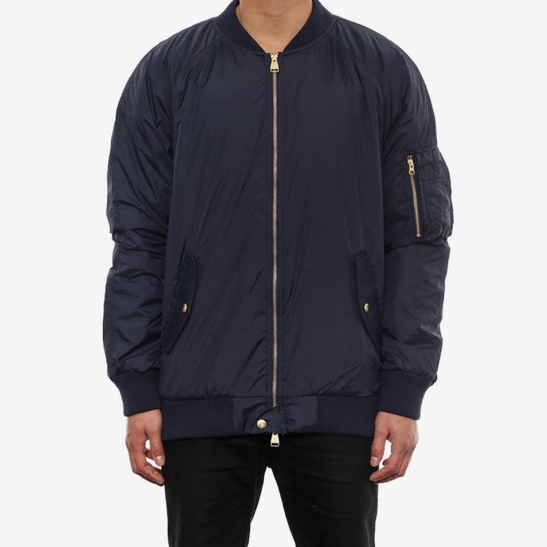 Faction Bomber Jacket Navy
