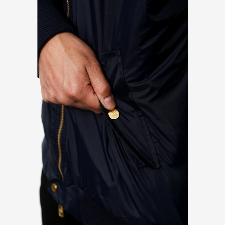 Faction Bomber Jacket Navy