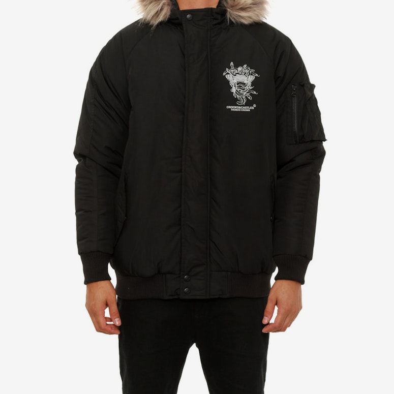 Avalanche Bomber Jacket Black