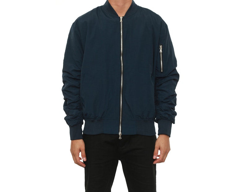 Bird Bomber Jacket Navy