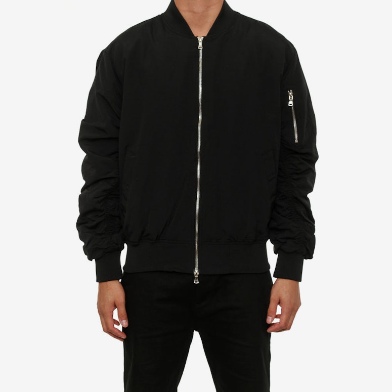 Lifted Anchors Bird Bomber Jacket Black
