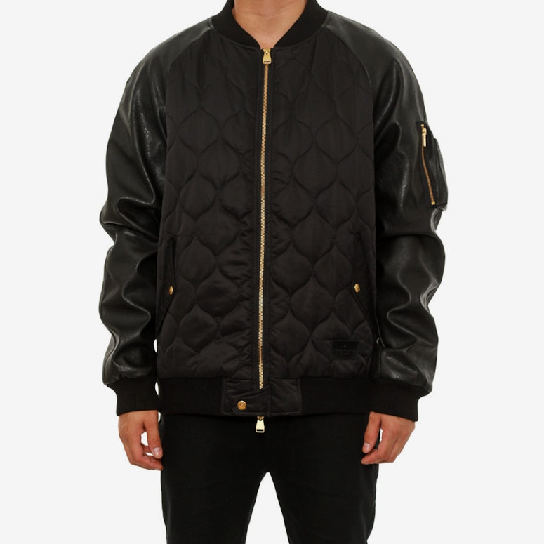 Gunner Bomber Jacket Black