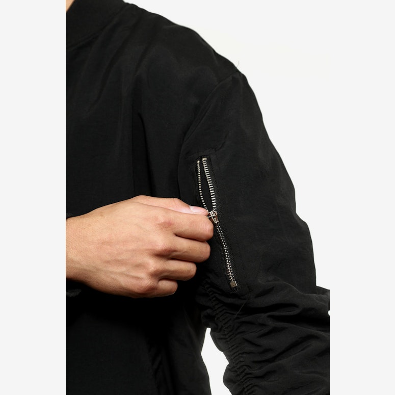 Lifted Anchors Bird Bomber Jacket Black