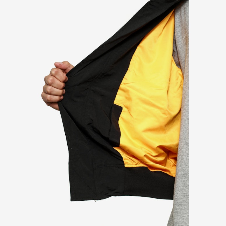 Lifted Anchors Bird Bomber Jacket Black