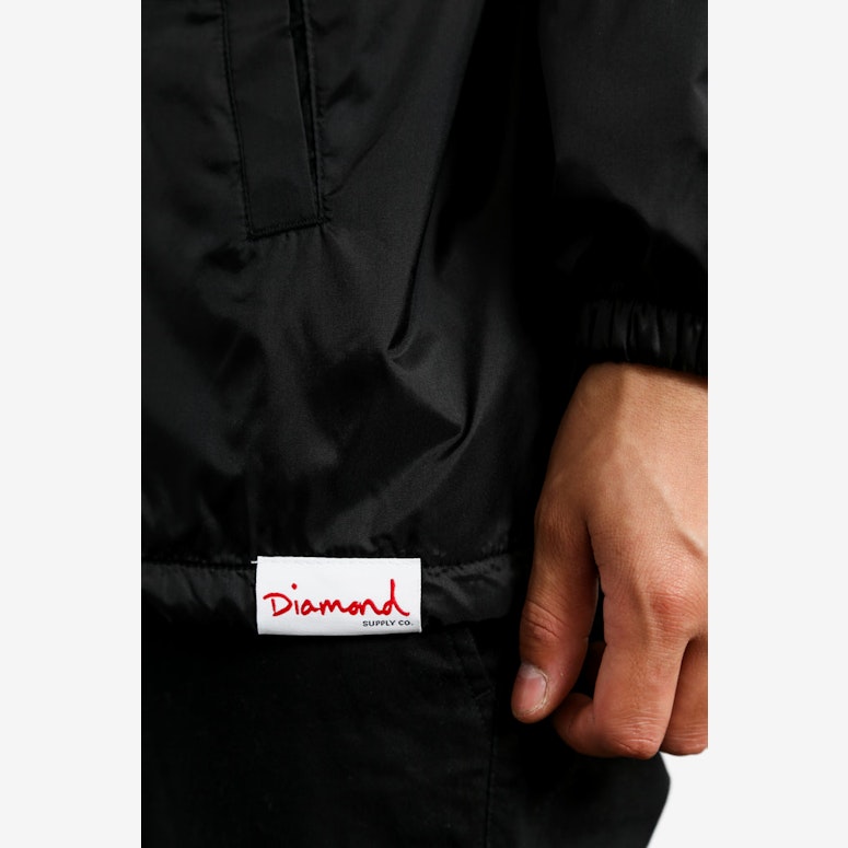 Diamond Usa Coach Jacket Black