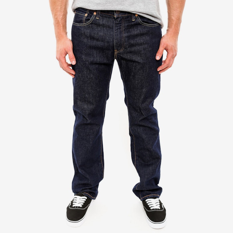 505 Straight Denim Jeans Dark Denim