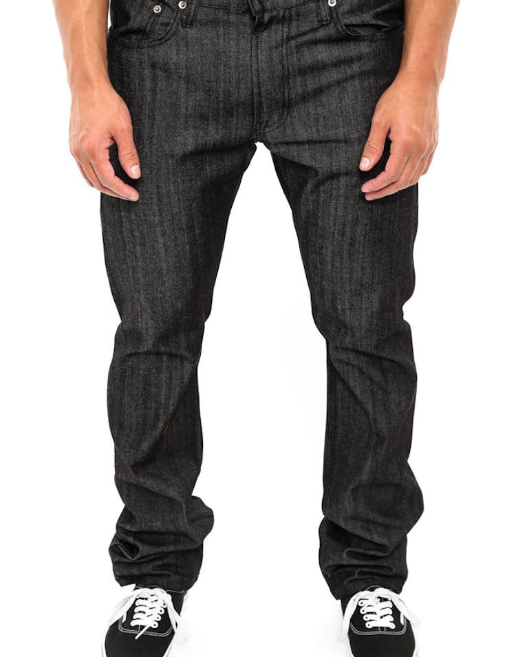 Standard Slimfit Raw Jean Black