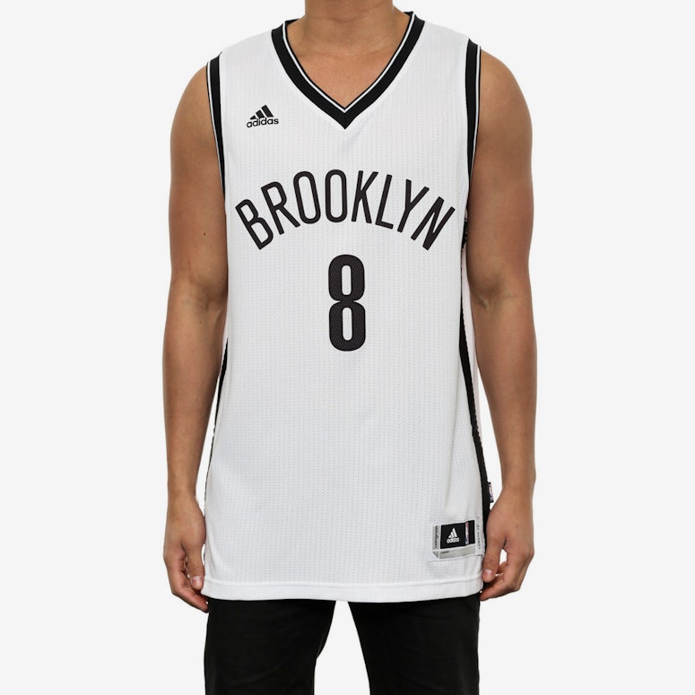 Nets 8 Williams Swingman Jersey White