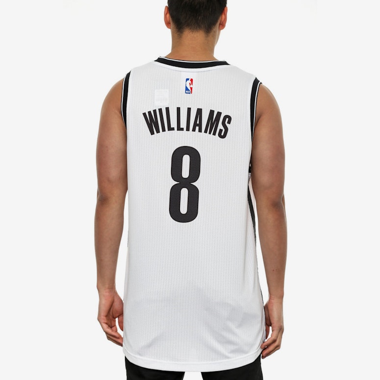 Nets 8 Williams Swingman Jersey White