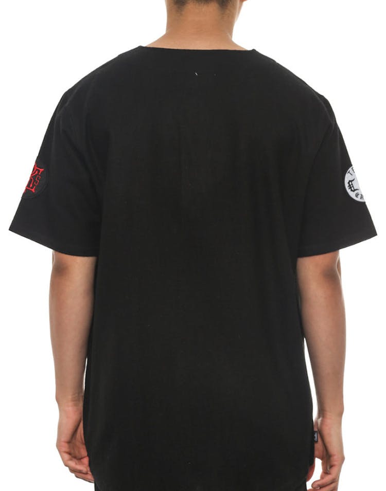 Southpaw Baseball Jersey Black