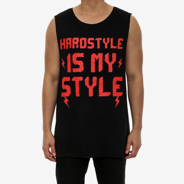 Hardstyle Muscle Tank Black