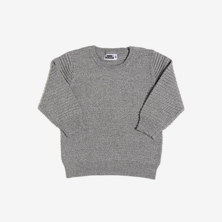 Lil Hom Ripple Jumper Grey Heather