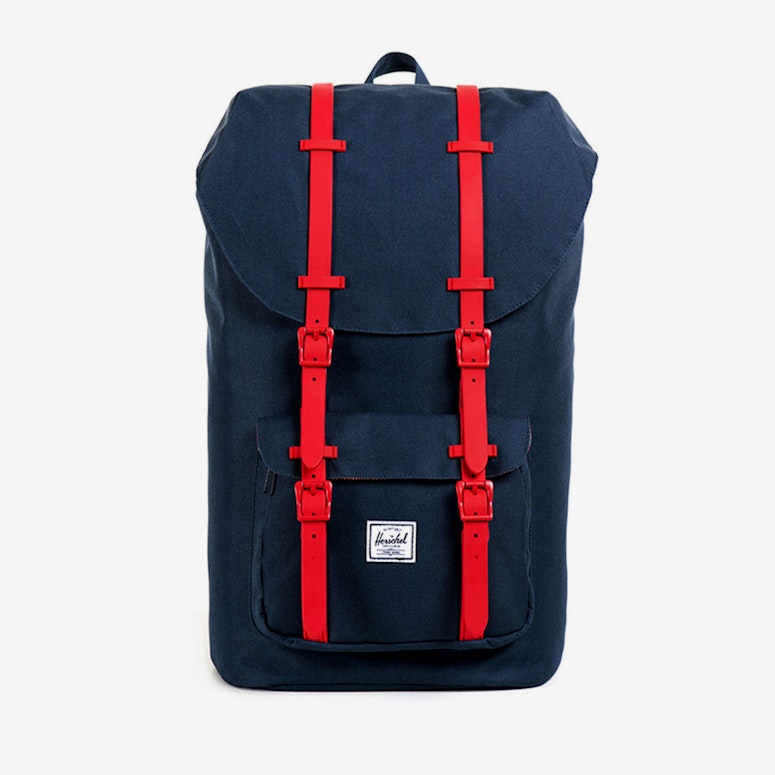 Little America Rubber Navy/red