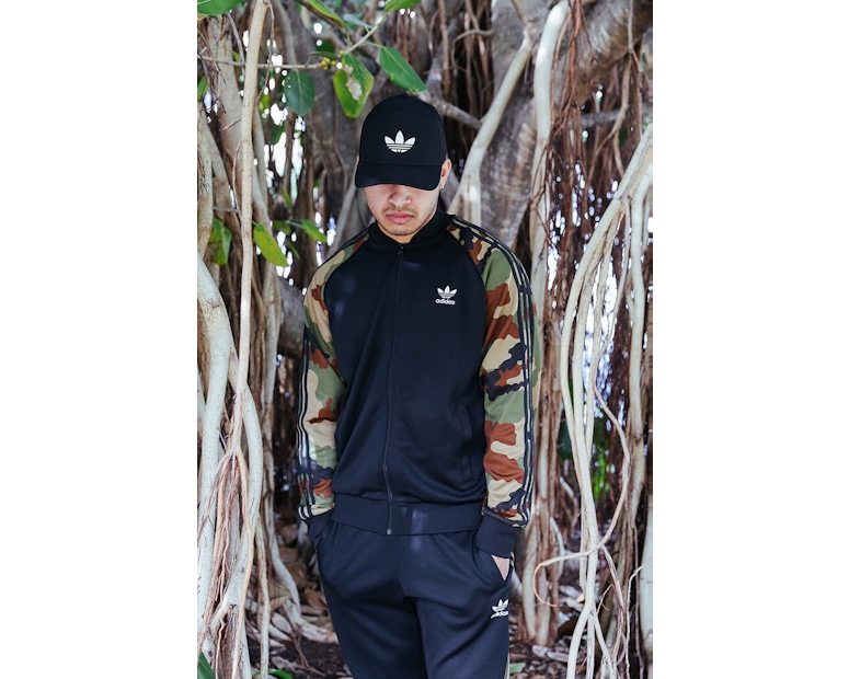 Trefoil Trucker Black/white