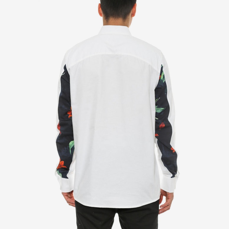 Raymond Long Sleeve Button-up White