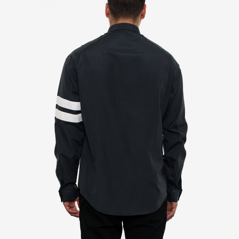 Long Sleeve Button up Black/white