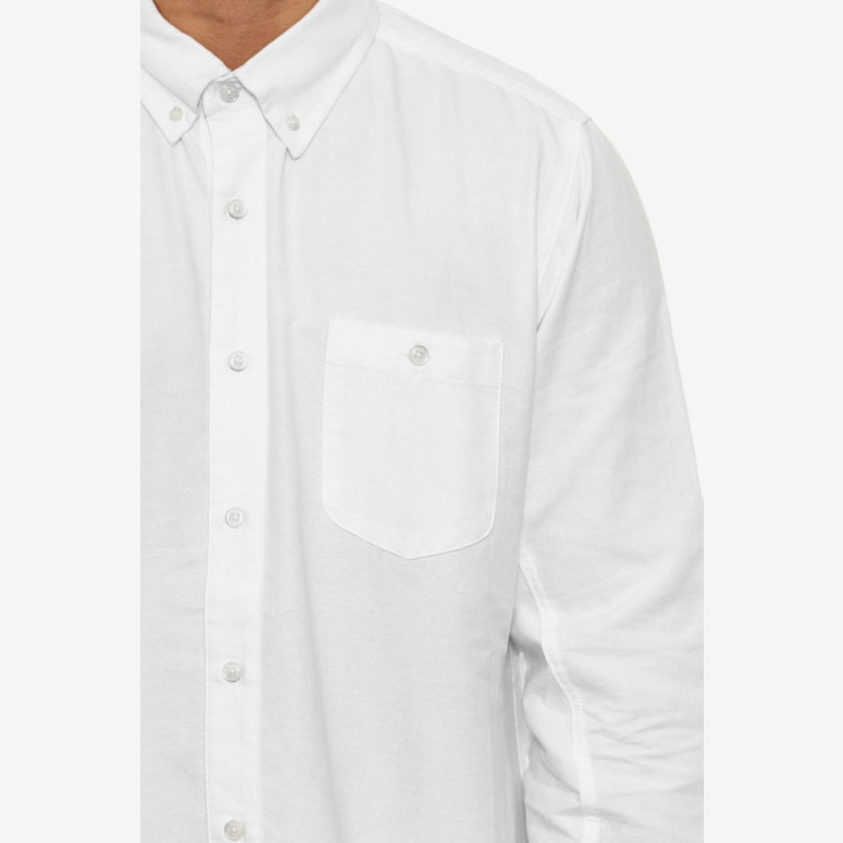 Good Fella Long Sleeve Shirt White