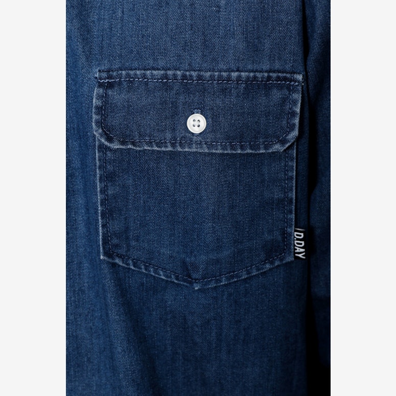 Joe Denim Lsl Shirt Blue Denim