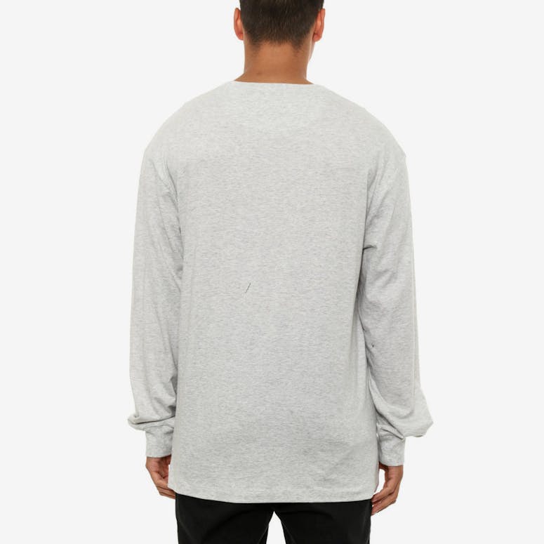 Bulls Team Logo Longsleeve Grey