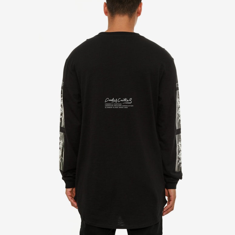 Dealin Long Sleeve Tee Black