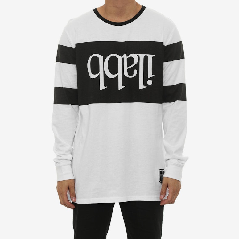 Gather Long Sleeve Tee White