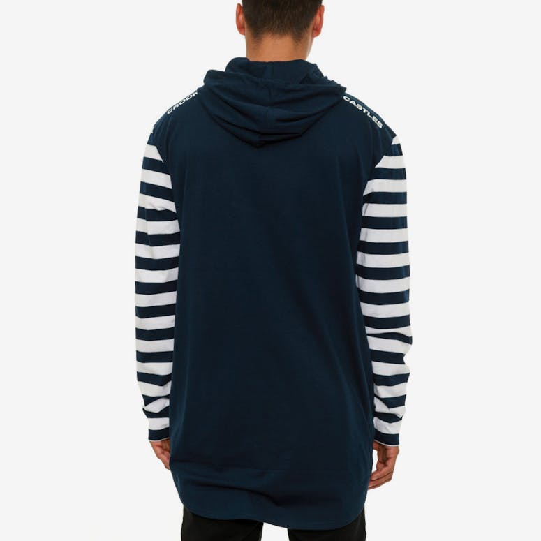 Event Long Sleeve Tee Navy/white