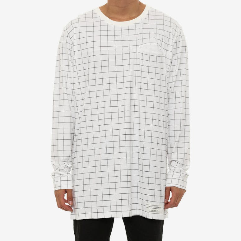 Kygo Cube Long Sleeve Tee White