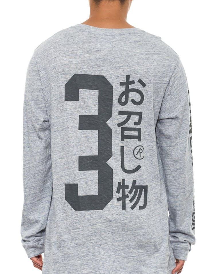 Shibuya Long Sleeve Tee Grey