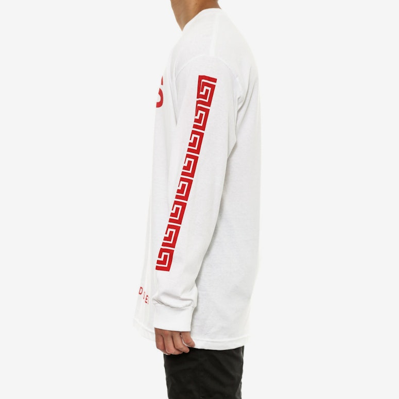 Greco Crks Long Sleeve White