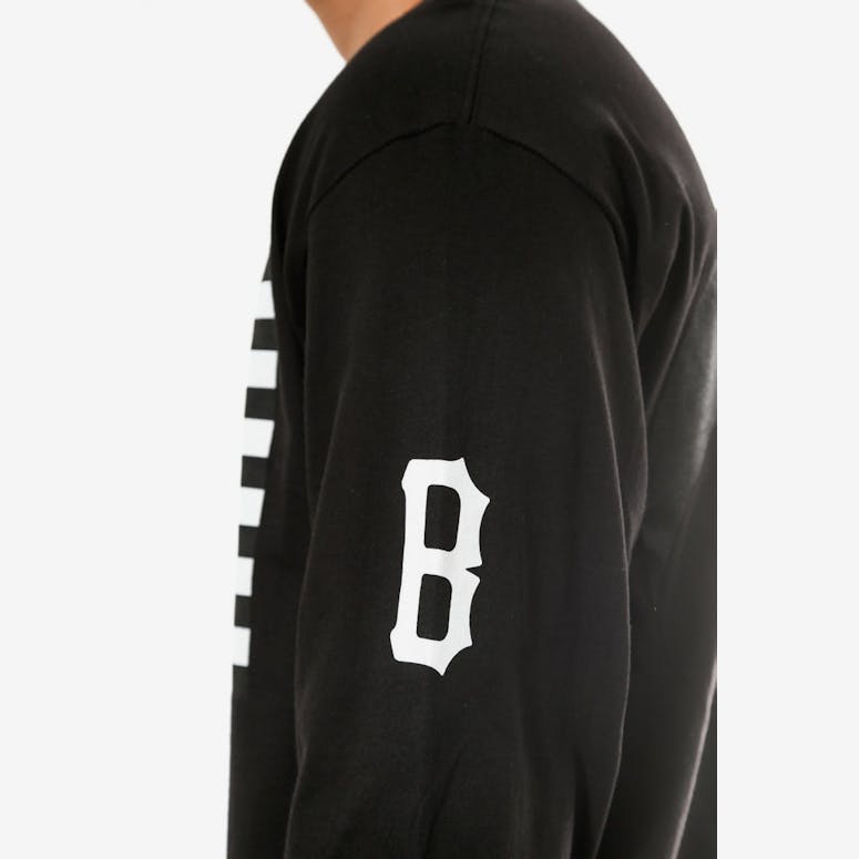 Rebel Flag Long Sleeve Tee Black