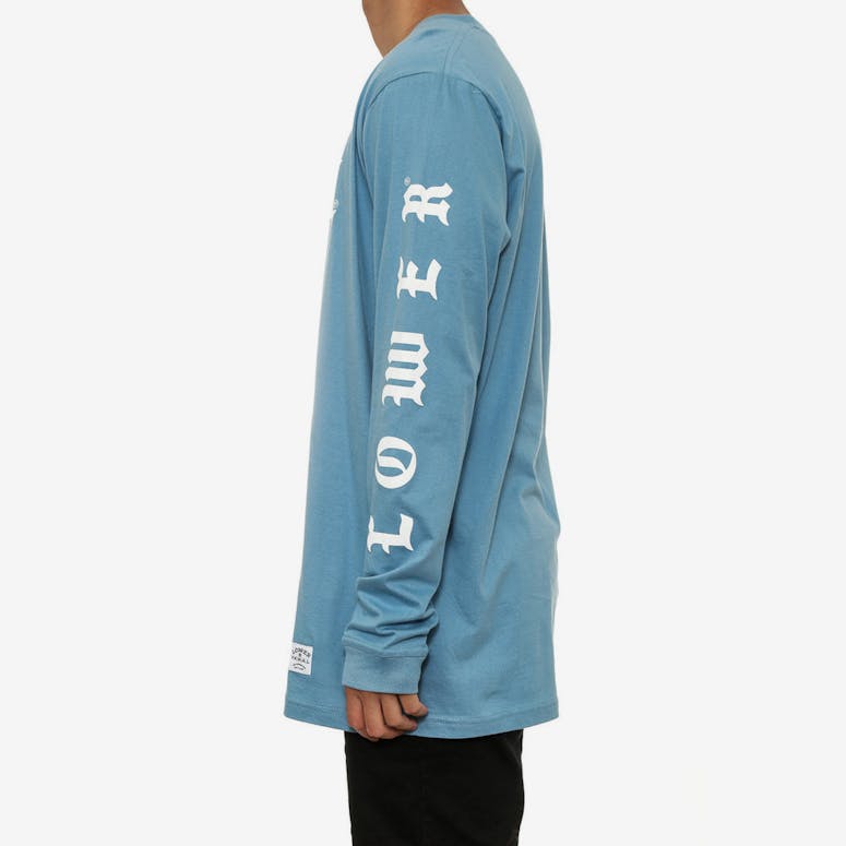 Town Qrs L/sleeve Tee Light Blue