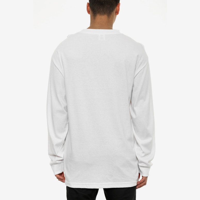 Cocaine & Caviar Long Sleeve Tee White/gold