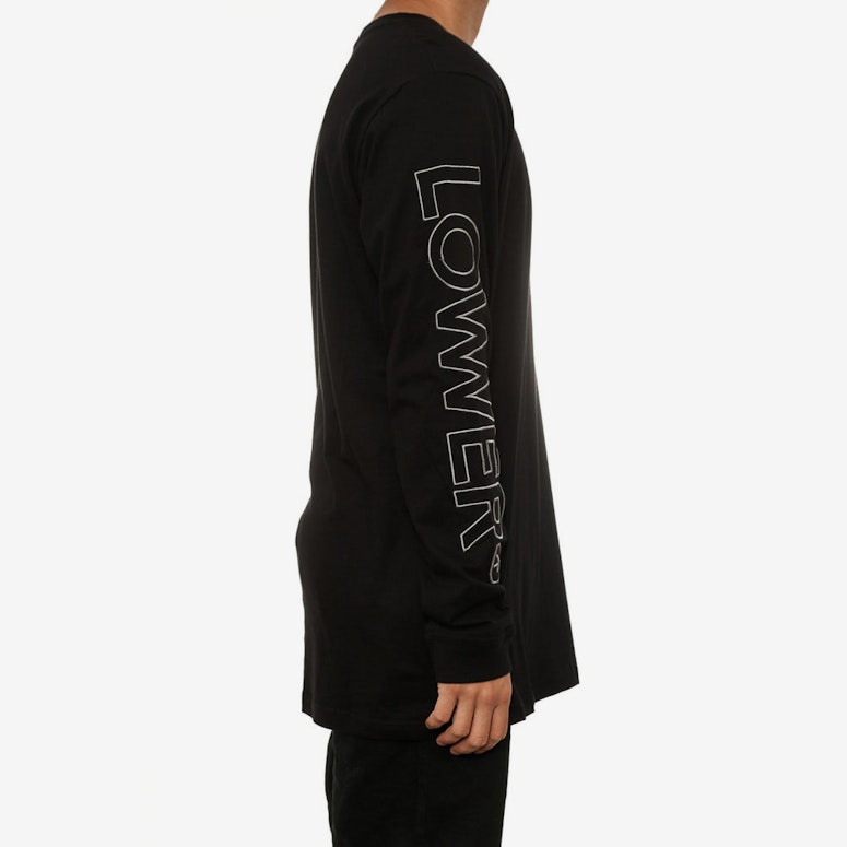 Riverside Qrs L/sleeve Tee Black