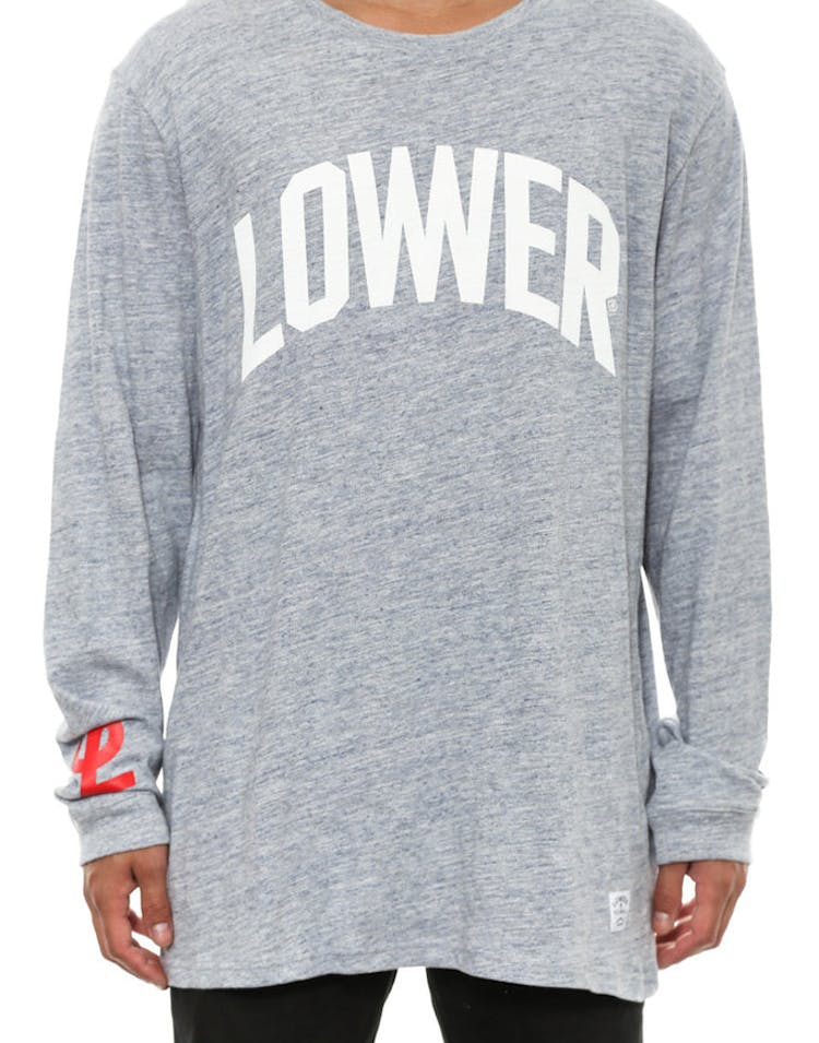 Edge Qrs Long Sleeve Tee Grey