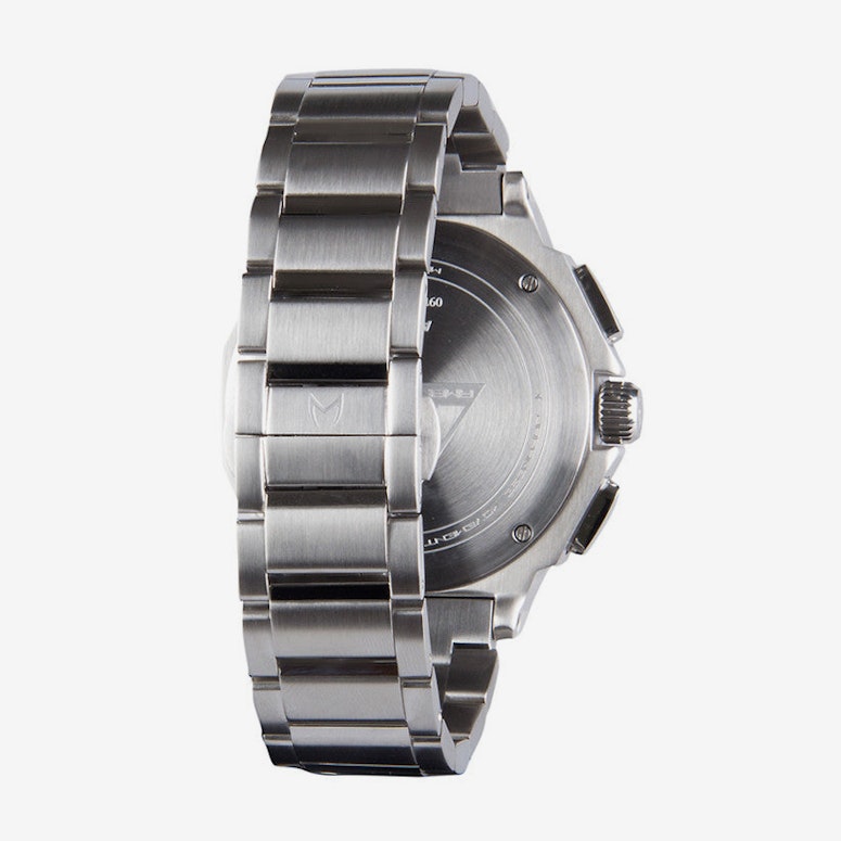 Ambassador Roman Numerals Silver/black