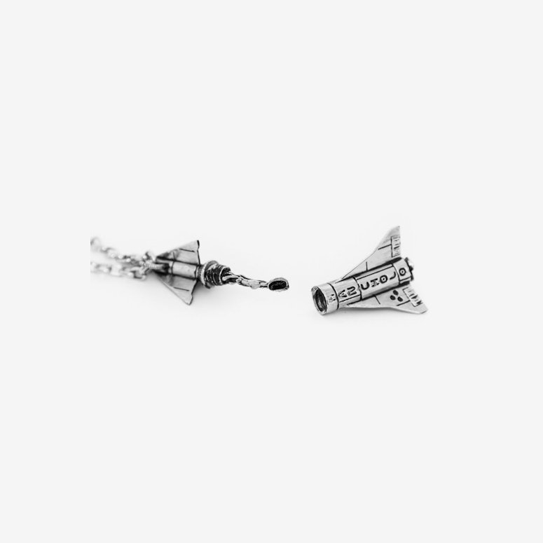Rocket Blast Pendant Silver