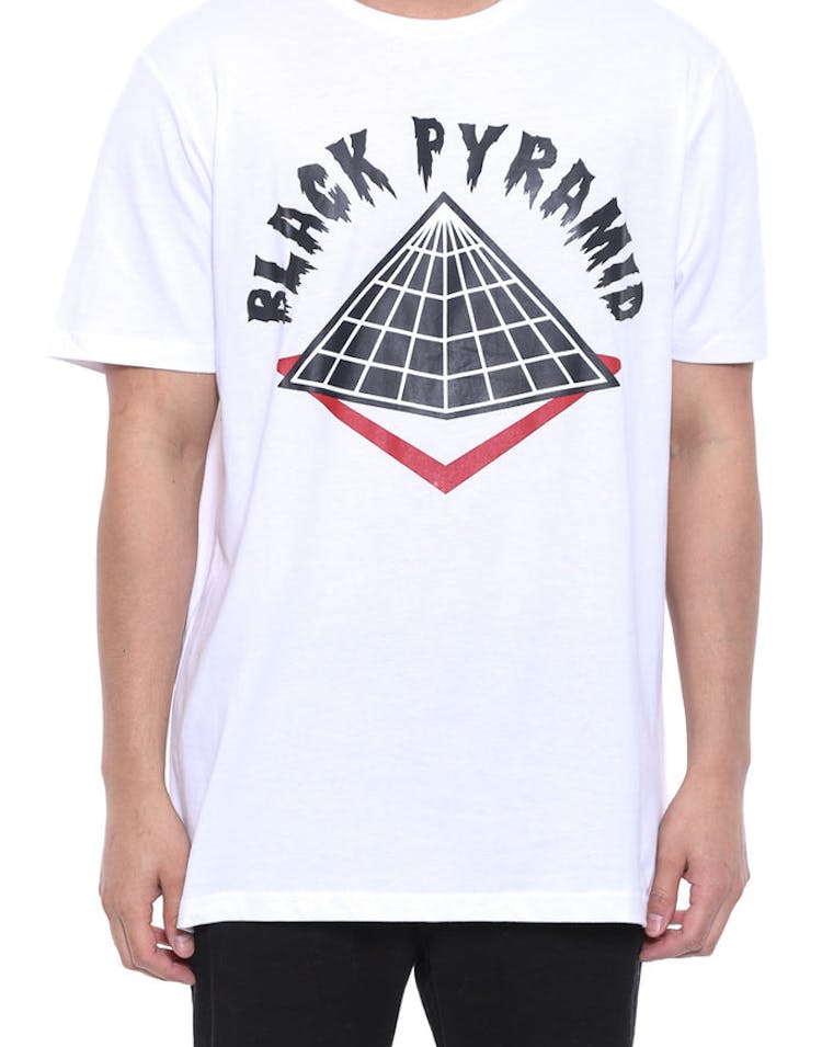 Drip Logo Tee White