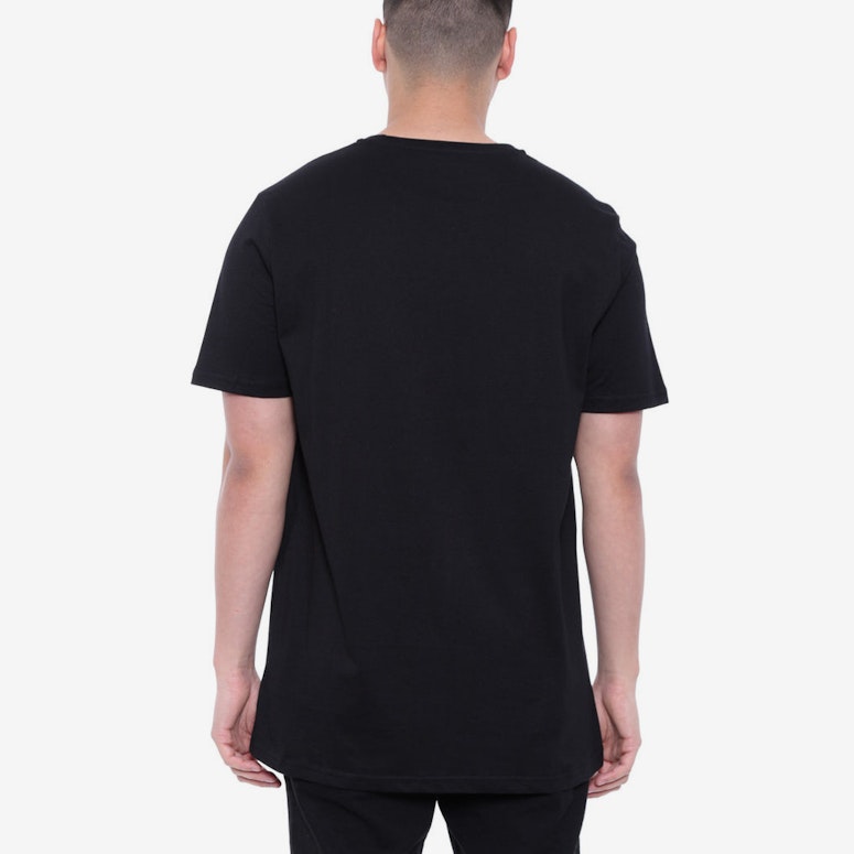 Tri-colour Logo Tee Black