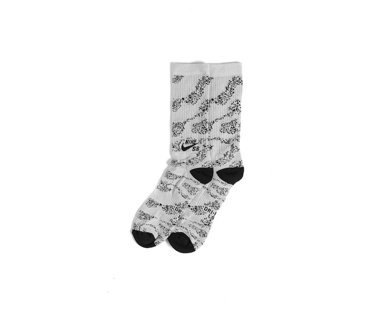 Swarm Crew Sock Grey/black