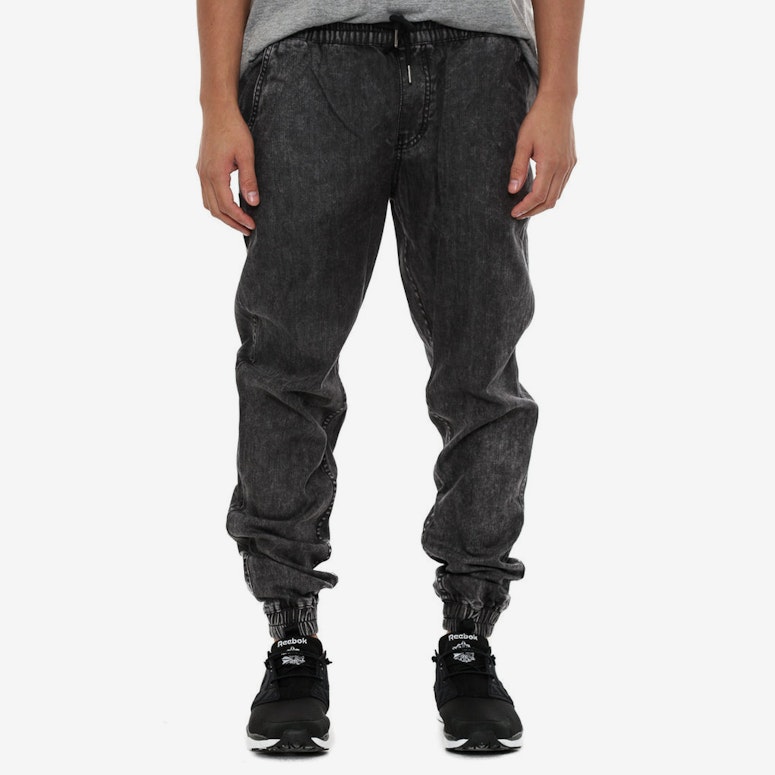 Eric Denim Joggers Black
