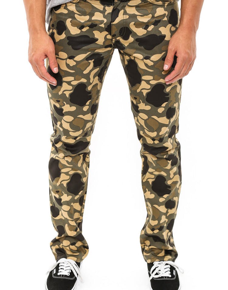 Slim Fit Jean Tan/camo