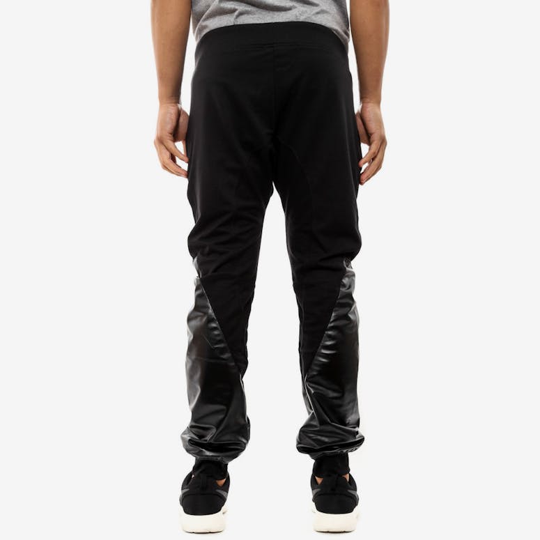 PU Down Leg Pant Black