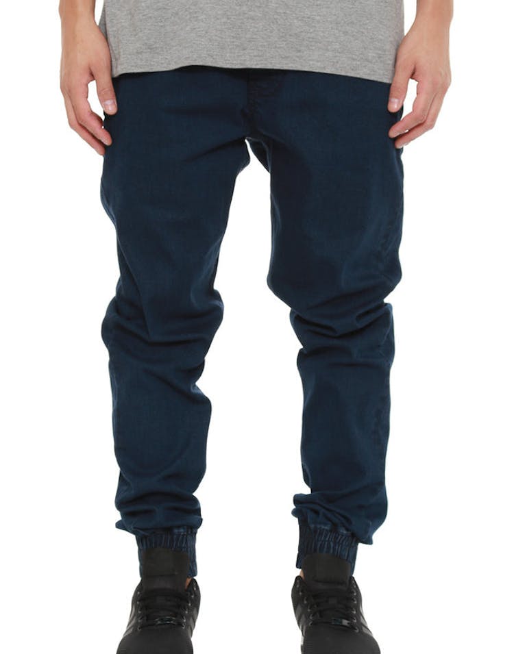 Propre Woven Joggers Dark Blue Denim