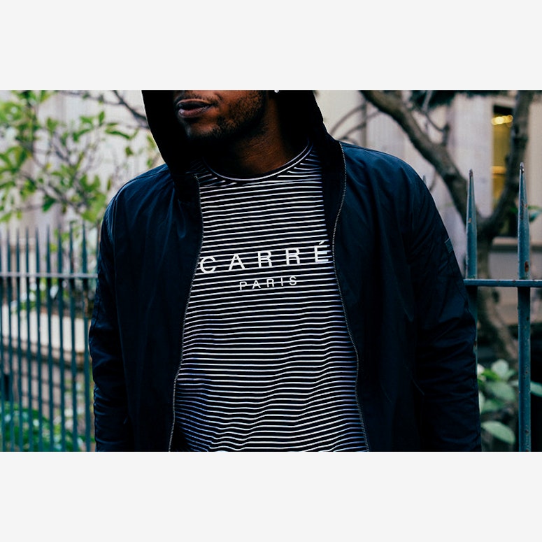 Carre Parka Jacket Black