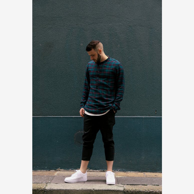 Slash 3/4 Pants Black