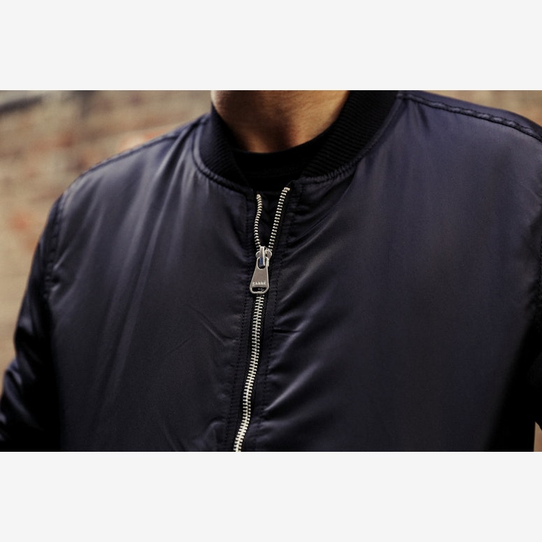 C-47 Puffer Bomber Jacket Black