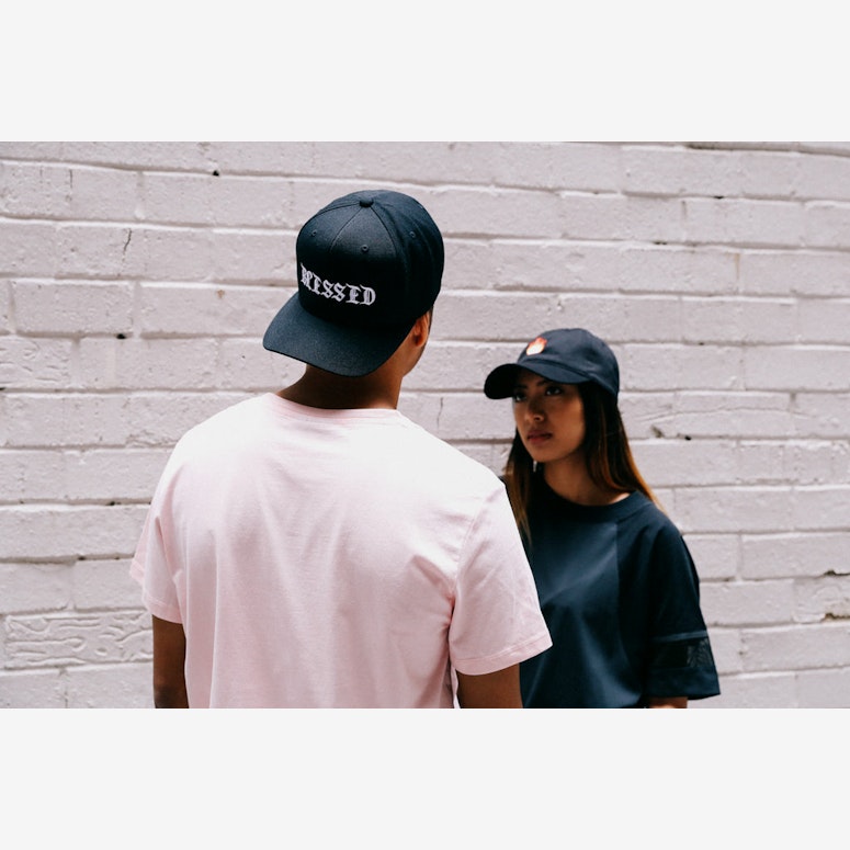 Blessed Script Snapback Black