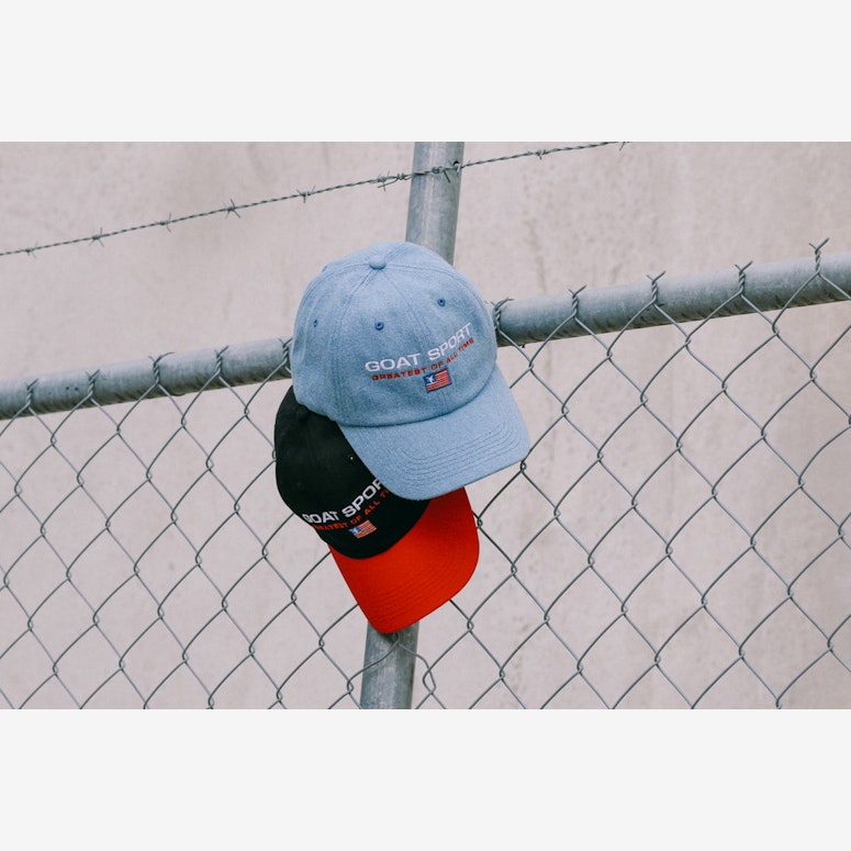 Goat Sport Precurve Strapbk Acidwash Denim