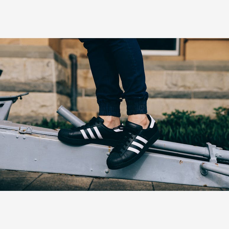 Superstar Foundation Shoe Black/white
